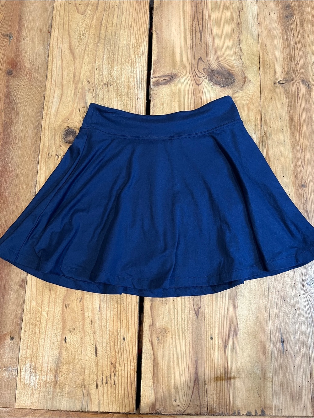 CREWCUTS 10 Navy Blue Skorts Lined Skirt